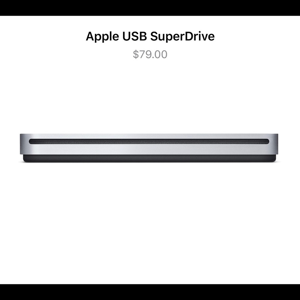Apple USB SuperDrive